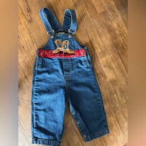 Western Go! Baby Denim Overalls – 24 Months